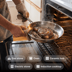 Titanium Hammered Cooking Pan