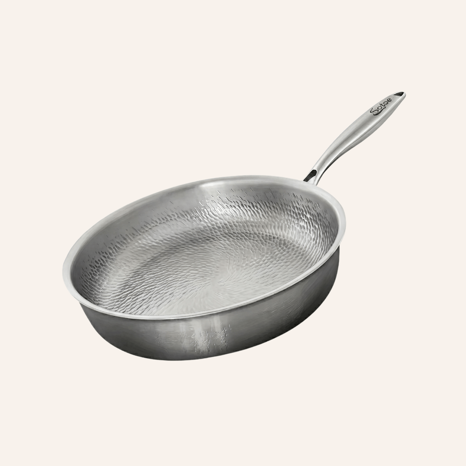 Titanium Hammered Cooking Pan