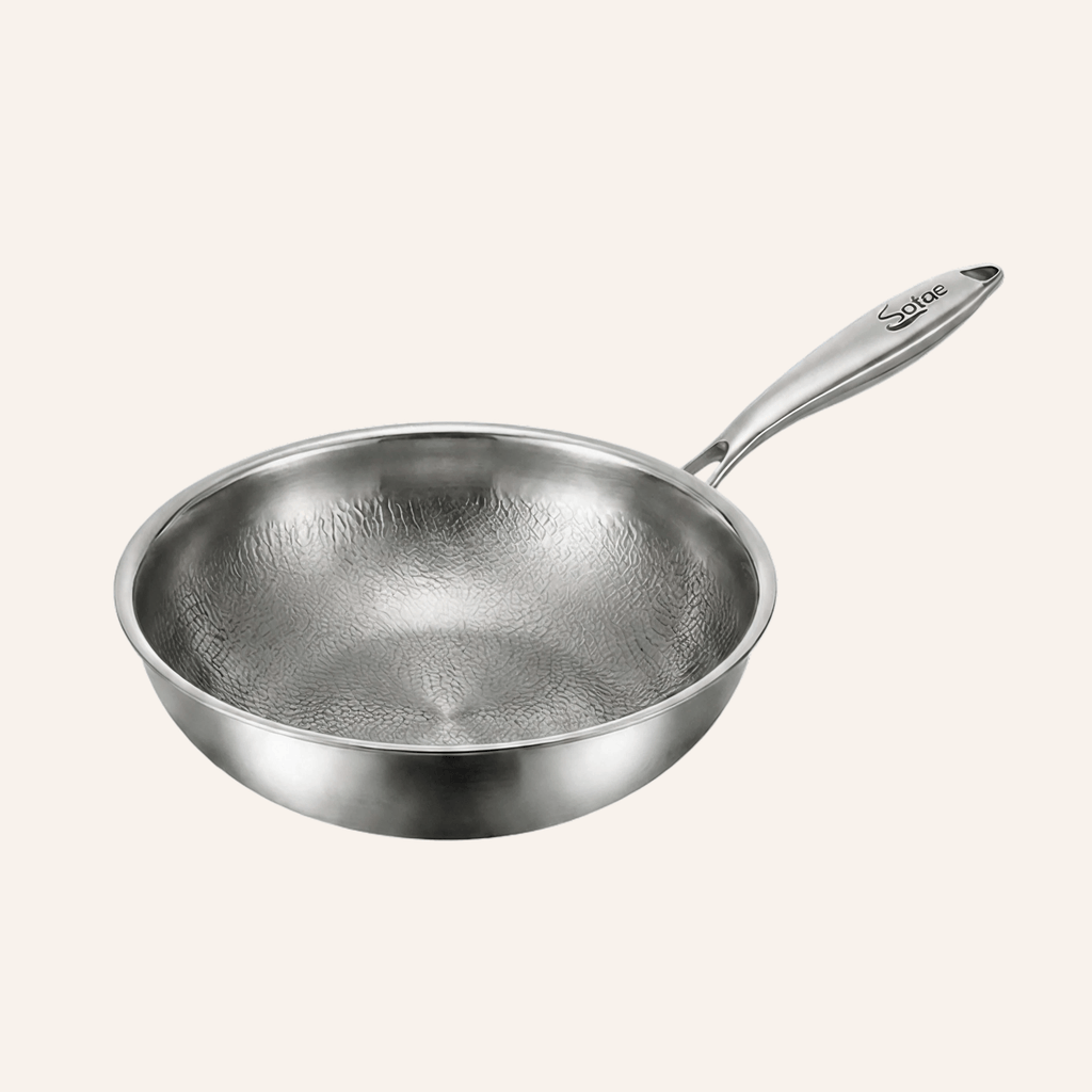 Titanium Hammered Wok