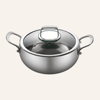 Titanium Hammered Pot