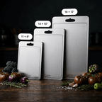 Titanium Cutting Board with Juice Groove